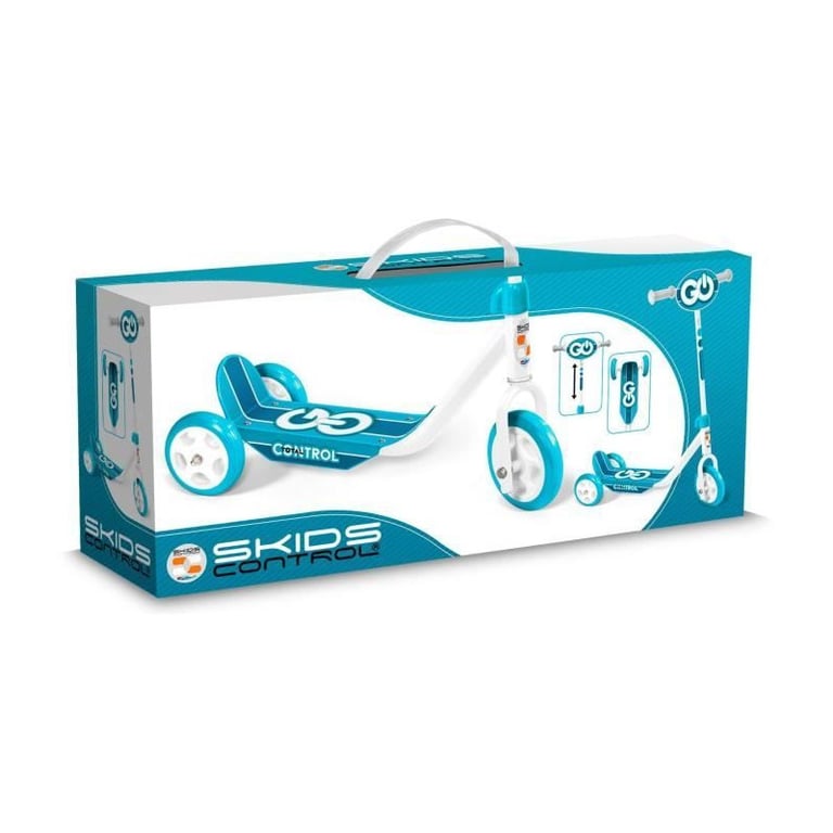 Trottinette 3 Roues STAMP SKIDS CONTROL – Antidérapant Ajustable Mixte - vue 3