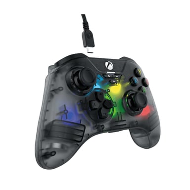 Snakebyte GAMEPAD RGB X Gris USB Analógico Xbox
