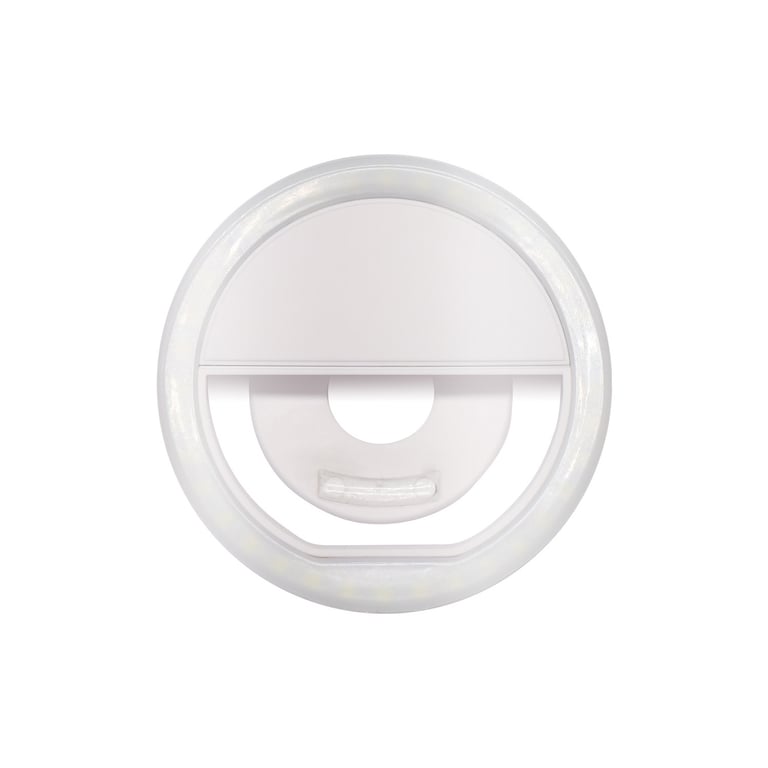 Jaym - Lampe Selfie Portable Universelle - Rechargeable et Clipsable