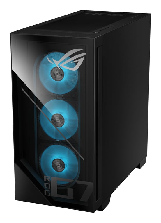ASUS ROG G700 G700TF 07265F328W Intel Core Ultra 7 DDR5 SDRAM SSD NVIDIA GeForce RTX 5070 Windows 11 Home Tower PC Neuf - vue 3