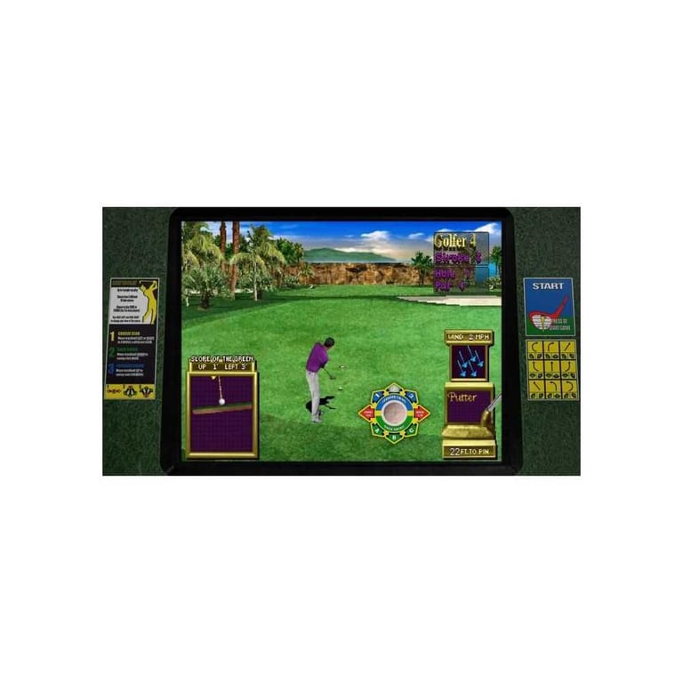 Jeu Nintendo Switch JUST FOR GAMES Golden Tee Arcade Classics Golf arcade rétro Noir - Neuf