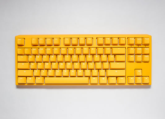 Ducky One 3 Yellow TKL teclado Juego USB Alemán Amarillo