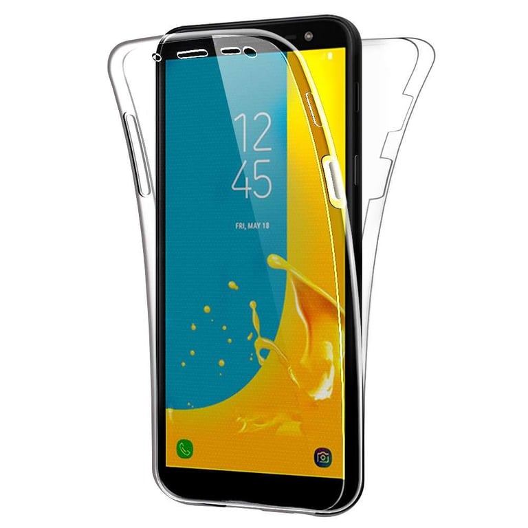 Coque intégrale 360 compatible Samsung Galaxy J6 Plus 2018 - 1001 coques