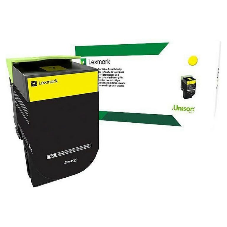 Lexmark 71B20Y0 Cartouche de toner jaune programme de retour - vue 4
