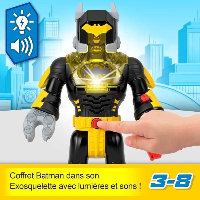 Fisher Price DC Super Friends Batman dans son Exosquelette robot Imaginext HYG31 - vue 3