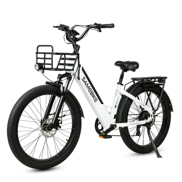 Vélo électrique Samebike RS A01 Plus moteur batterie 48 V 14 Ah pneus larges 26 x 3 0 pouces vélo de ville à assistance électrique Neuf - vue 4