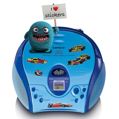 Lenco SCD-24BU kids Portable Bleu - Neuf Bleu - vue 3