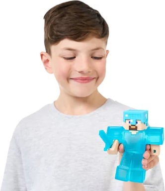 Moose Toys GOO JIT ZU - MINECRAFT - FIGURINE STEEVE 11CM