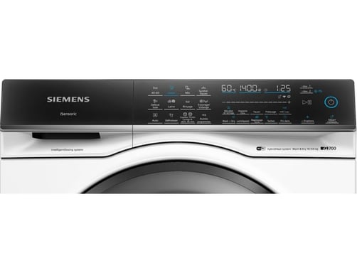 Lave linge séchant Siemens WN54C2A0FR, Lave linge sechant, 10.5 6 kg, 1400 tr min