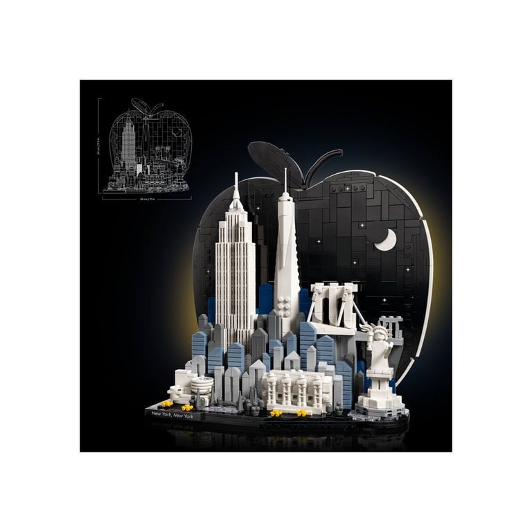 LEGO® Architecture 21066 New York la grosse pomme - vue 8