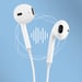Apple Earpods auriculares 3,5 mm Blancos – Mando y micro