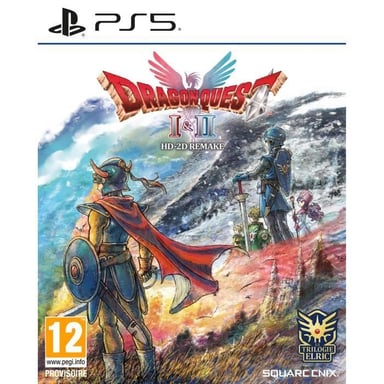 Square Enix Dragon Quest I & II HD-2D Remake (PlayStation 5) Remake HD-2D Chinois simplifié, Allemand, Anglais, Espagnol, Français, Italien, Japonais