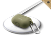 Custodia Apple AirPods Pro in morbido silicone gel, verde oliva