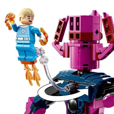 | Marvel 76316 Les Quatre Fantastiques contre la figurine de Galactus - Jeu des 9 ans