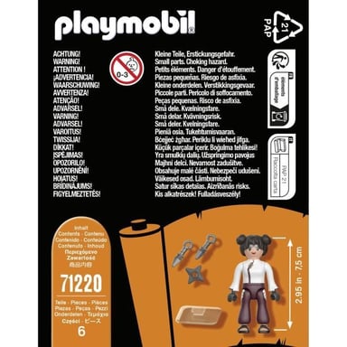 Figurina PLAYMOBIL Tenten di Naruto Shippuden - Kunoichi d'eccezione