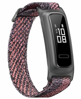 Huawei Band 4E Negro (Sakura Coral) + Correa de regalo Verde (Seaweed Green)