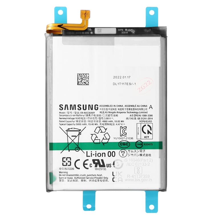 Samsung Batterie Galaxy A53 5G EB BA336ABY - vue 2