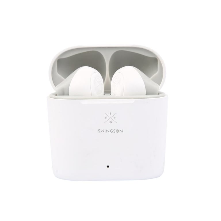 Ecouteurs sans fil True Wireless Swingson Buds Blanc - Neuf