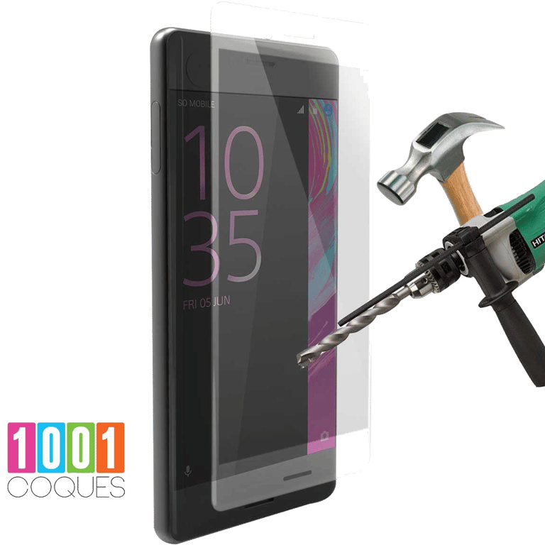 Film verre trempé compatible Sony Xperia XA