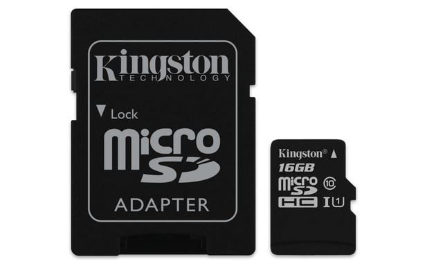 Kingston Technology Canvas Select 16 GB MicroSDHC UHS-I Clase 10