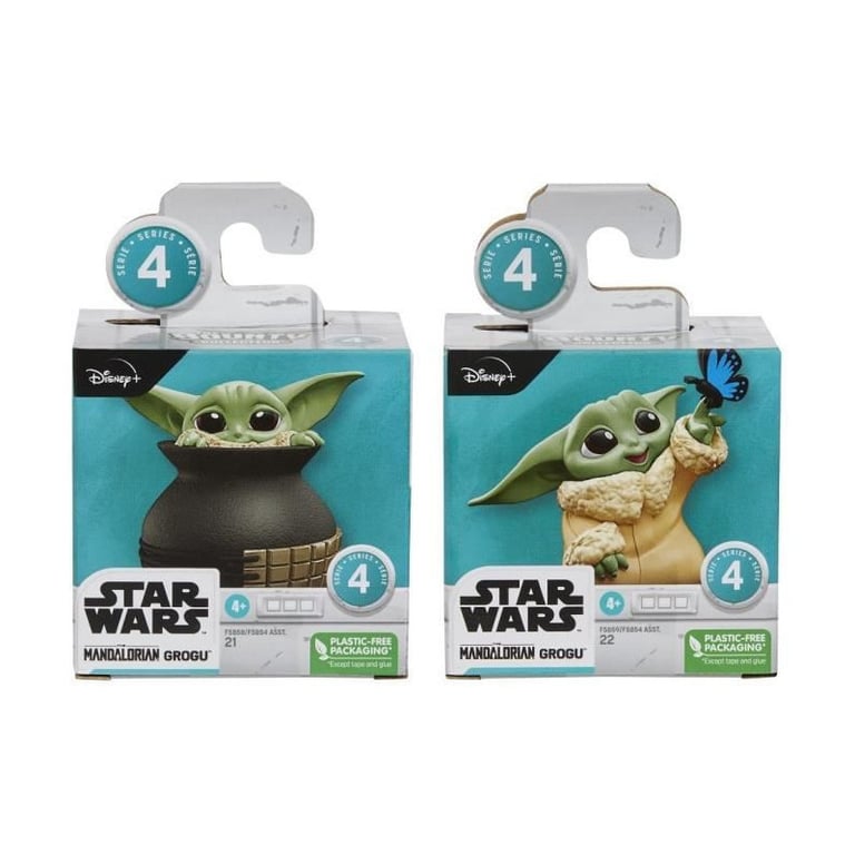 Hasbro Star Wars Mandalorian 2 Figurines Grogu - vue 10