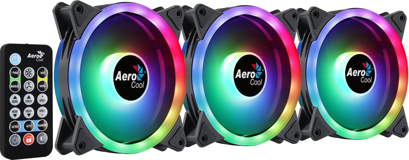 Aerocool Duo 12 Pro Boitier PC Ventilateur 12 cm 3 pièce Neuf - vue 3