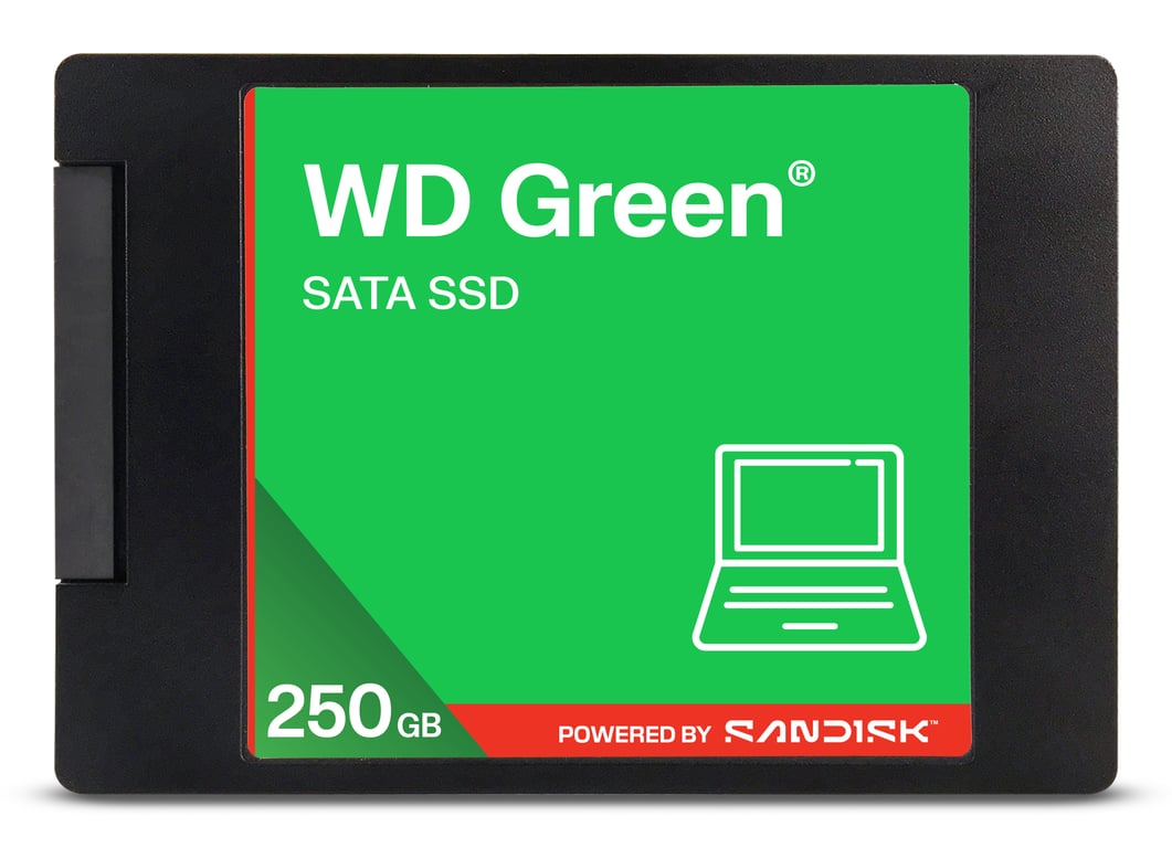 WD SSD 250 To cased interne 2.5 SATA 6Gb/ - vue 2