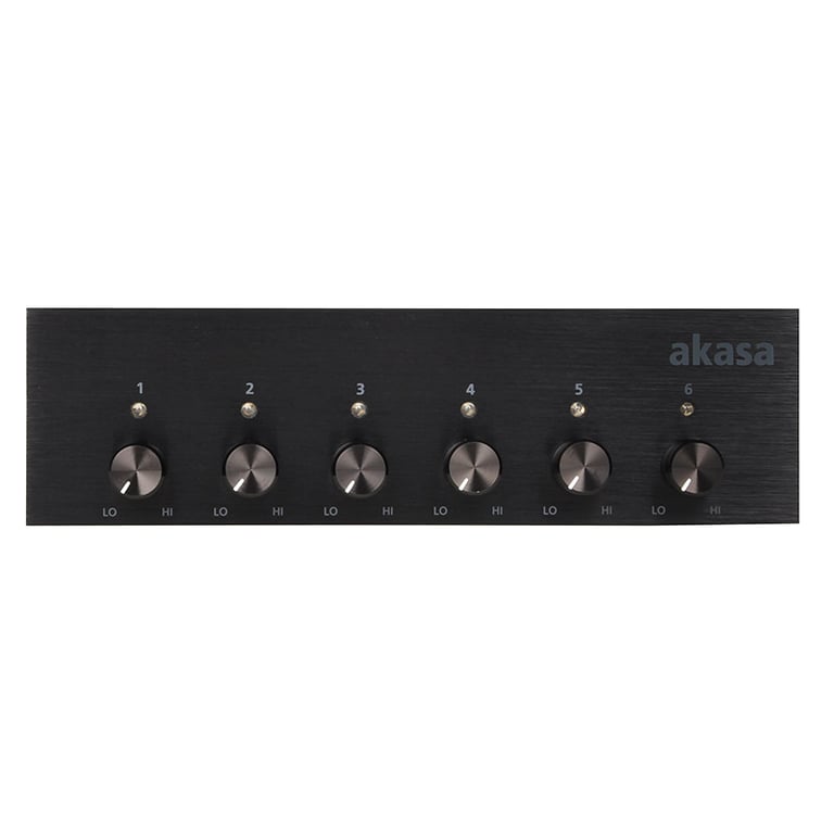 Akasa AK FC 08BKV2 contrôleur de vitesse du ventilateur 6 canaux Neuf - vue 3