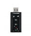 Ewent EW3762 cambiador de género para cable USB audio-in/audio-out Negro