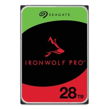 Disco Rigido Seagate IronWolf Pro 28 TB 3,5'' 7200 rpm SATA III 512 MB per NAS