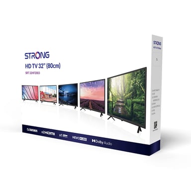 Strong SRT32HF2003 TV 81,3 cm (32'') HD Nero 200 cd/m² (8,5'')