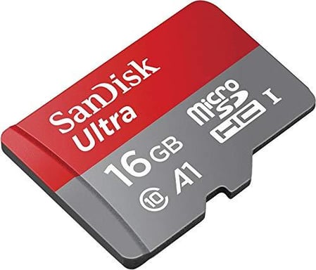 SanDisk 16GB MicroSDHC con adattatore 16GB Classe 4