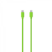 Câble USB-C vers Type-C 3A - 1,5 mètres - Collection POP - Vert