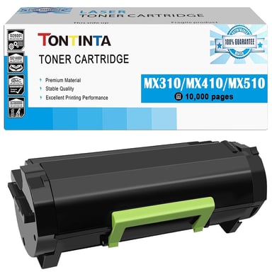 60F2H00 602H Cartucho de Tóner Compatible de Alta Capacidad 10000 Páginas para la impresora MX310 MX310dn MX410 MX410de MX510de MX511dte MX511dhe MX511de MX610dw MX611de MX611dhe MX611dte MX611dfe