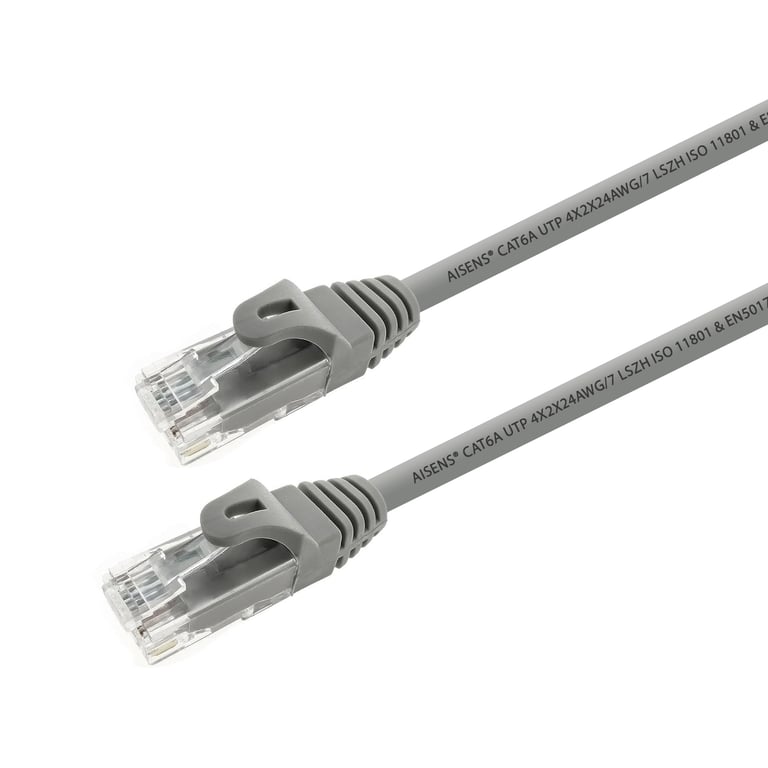 AISENS A145-0329 câble de réseau Gris 5 m Cat6a U/UTP (UTP) - Neuf