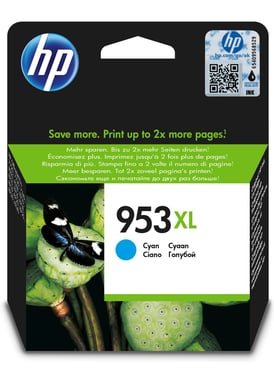 HP HP 953XL HY Cartouche D encre Cyan Cloq.