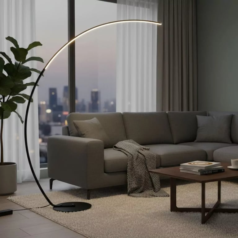 Lampadaire Arc Neuf - vue 4