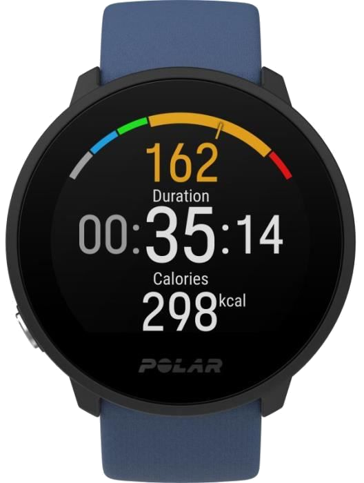POLAR Unite - Montre fitness étanche avec GPS - Taille S/L - Bleu