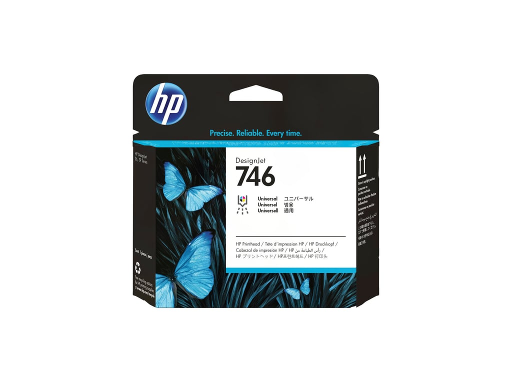 Tête d'impression HP 746 P2V25A pour DesignJet Cyan Neuf