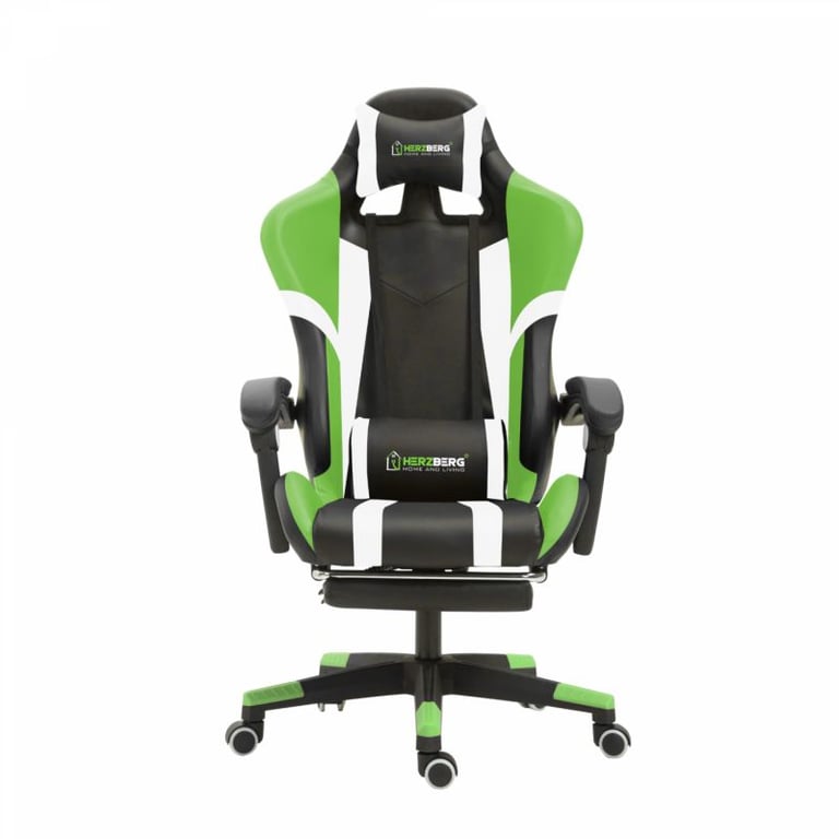 Chaise de bureau et gaming Herzberg HG8083 GRN Neuf