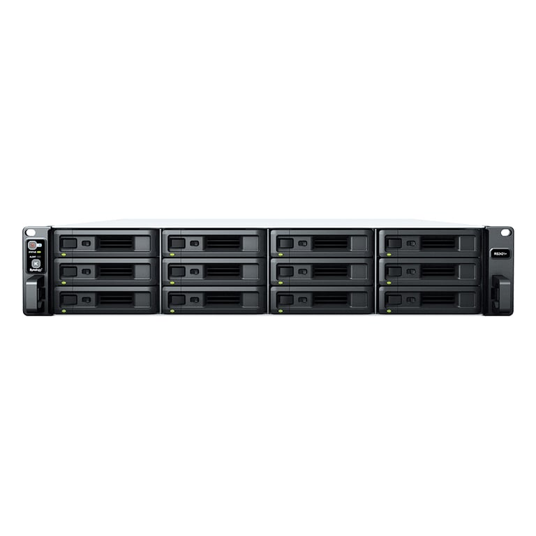 Synology RackStation RS2421+ serveur de stockage NAS Rack 2 U Ryzen Embedded V1500B 4 Go DDR4 0 To DiskStation Manager Neuf