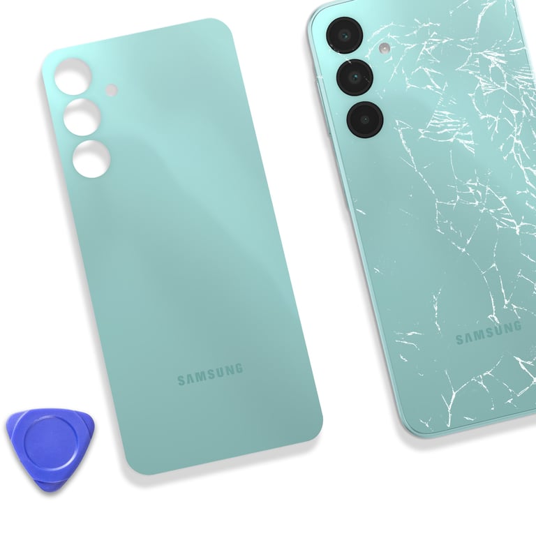Cache Batterie pour Samsung Galaxy A16 Original Service Pack Turquoise - Neuf