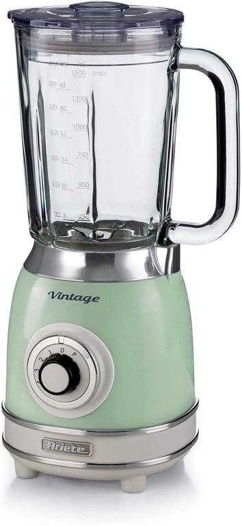 ARIETE Blender &eacute;lectrique 1,5?L - Vert Verre Vintage 