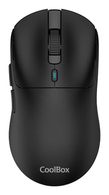 CoolBox GAMING RATON W03 NEGRO ULTRALIGERO INALAMBRICO RECARGABLE RF+BT+USB-C 10.000DPI