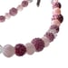 Cinturino per telefono con perle rosa e cristalli ultra eleganti