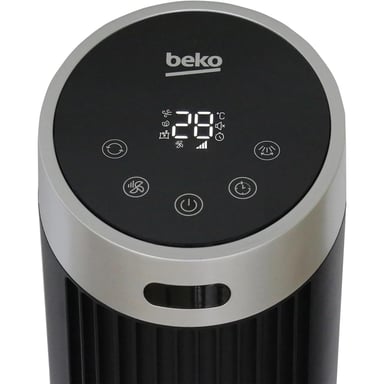 Ventilateur tour Beko EFW6900B à 4 vitesses, 45 W, noir