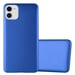 Coque pour Apple iPhone 11 en BLEU MÉTALLIQUE Housse de protection Étui en silicone TPU flexible