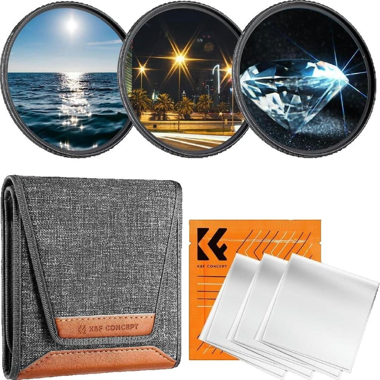 Kit de filtres photographiques kf 72 mm inconnu Neuf