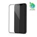 Protection d'écran en verre trempé (60% verre trempé recyclé) pour Apple iPhone 12/12 Pro, Noir