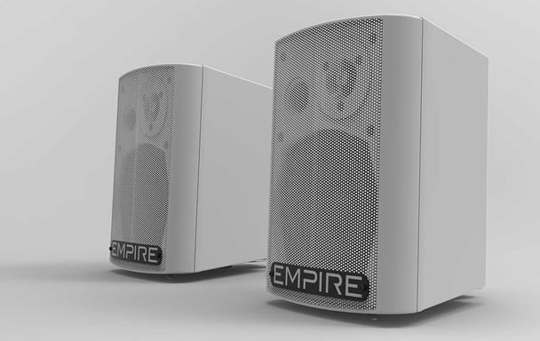 Empire Media WALL 200 haut-parleur Blanc Avec fil 100 W